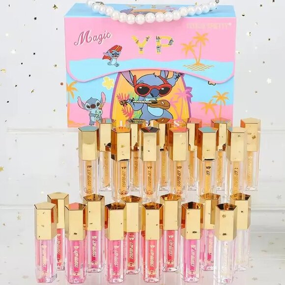 YP Other - Lilo & Stitch Gold Shimmering Lip Gloss